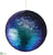 Sequin Ball Ornament - Peacock - Pack of 6