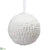 Ball Ornament - White - Pack of 12
