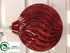 Silk Plants Direct Ball Ornament - Red - Pack of 6