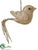 Bird Ornament - Natural Snow - Pack of 18