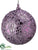Ball Ornament - Purple - Pack of 6