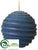 Ball Ornament - Blue - Pack of 12