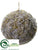 Ball Ornament - Green Snow - Pack of 4