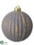 Ball Ornament - Lavender Antique - Pack of 6