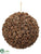Ball Ornament - Brown - Pack of 2