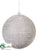 Ball Ornament - Silver - Pack of 3