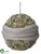 Lichen Ball Ornament - Green Moss - Pack of 4