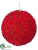 Ball Ornament - Red - Pack of 6