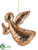 Angel Ornament - Gold - Pack of 6