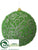 Ball Ornament - Green - Pack of 12