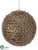 Ball Ornament - Gold Antique - Pack of 3