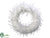 Snowflake Ornament - White - Pack of 12