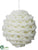 Ball Ornament - White - Pack of 4