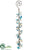 Drop Ornament - Blue Iridescent - Pack of 6