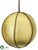 Ball Ornament - Gold - Pack of 6