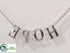 Silk Plants Direct Swag Ornament - Silver - Pack of 6