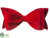 Bow Ornament - Red - Pack of 1