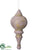 Finial Ornament - Mauve Gold - Pack of 24