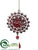 Drop Ornament - Red - Pack of 24