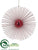 Rhinestone Starburst Ornament - Red - Pack of 36