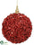 Ball Ornament - Red - Pack of 12
