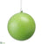 Glittered Plastic Ball Ornament - Seafoam - Pack of 12