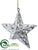 Star Ornament - White - Pack of 12