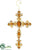 Cross Ornament - Copper Gold - Pack of 48