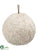 Ball Ornament - Cream Gold - Pack of 8
