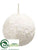 Ball Ornament - Cream Gold - Pack of 2