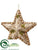 Star Ornament - Brown Green - Pack of 4