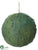 Magnolia Leaf Ball Ornament - Green Ice - Pack of 6
