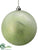 Ball Ornament - Green - Pack of 12