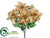 Poinsettia Bush - Gold - Pack of 12