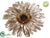 Glitter Gerbera Daisy - Gold Light - Pack of 12