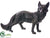 Fox - Black Whitewashed - Pack of 1