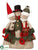Snowman - Red Green - Pack of 6