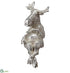 Silk Plants Direct Moose - Silver - Pack of 2