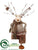 Reindeer - Brown - Pack of 4