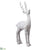 Poly Resin Reindeer - White - Pack of 1