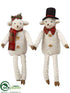Silk Plants Direct Mr. & Mrs. Sheep - White - Pack of 3