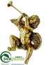 Silk Plants Direct Cherub - Gold Antique - Pack of 2