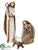 Nativity Set - Brown Whitewashed - Pack of 2