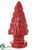 Christmas Tree - Red - Pack of 2