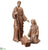 Holy Family - Brown - Pack of 2