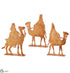 Silk Plants Direct Three Kings - Gold - Pack of 2