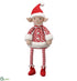Silk Plants Direct Elf - Red White - Pack of 6