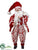 Merry Christmas Santa - Red White - Pack of 2
