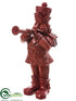 Silk Plants Direct Nutcracker - Red Antique - Pack of 1