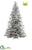Washburn Snow Tree - Snow - Pack of 1